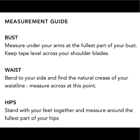 Woman’s Helpful size charts - Picture 2 of 2